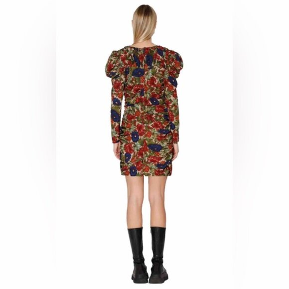 NWT WALTER BAKER Made in India 🇮🇳 Royal Garden Shift Verlee Mini Dress Sz 10 - Picture 4 of 14